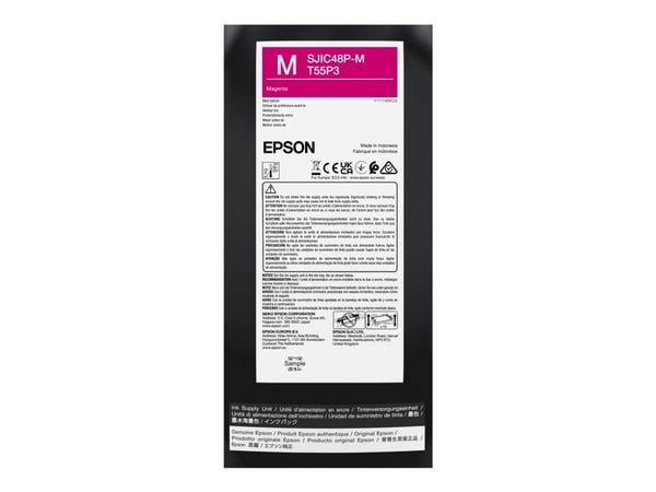 Epson T55P3 - 480 ml - magenta - original - boks - blekkpakke - for EPL C8000E