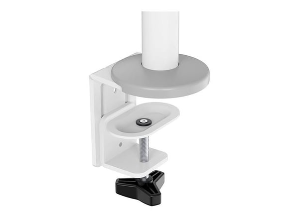 Neomounts DS60-425WH2 - Monteringssett (leddarm) - full bevegelse - for 2 skjermer - stål - hvit - skjermstørrelse: 17"-27" - skrivebordsmonterbar