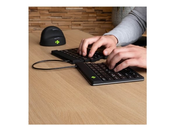 R-Go Tools Split Break, Bluetooth, QWERTY, Musta