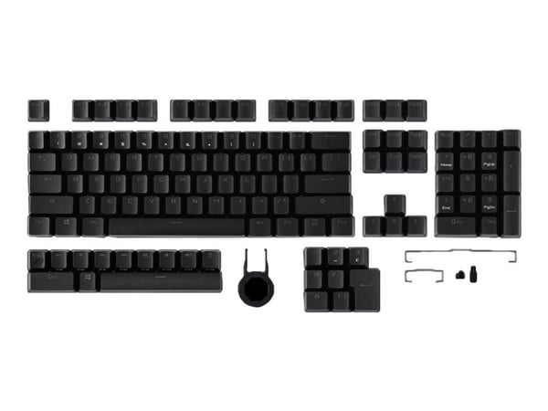 ASUS ROG PBT Doubleshot - Tastehettesett - svart