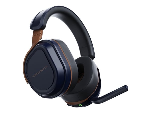 Turtle Beach Stealth 700 - 3. generasjon - hodesett - full størrelse - Bluetooth / 2,4 GHz radiofrekvens - trådløs - lydisolerende - koboltblå