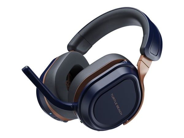 Turtle Beach Stealth 700 - 3. generasjon - hodesett - full størrelse - Bluetooth / 2,4 GHz radiofrekvens - trådløs - lydisolerende - koboltblå