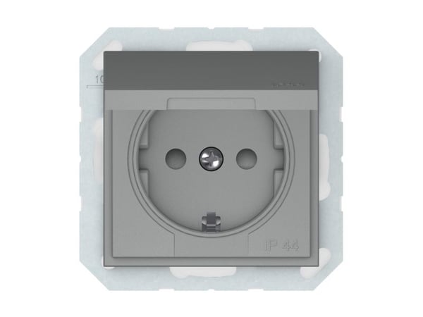 SOCKET GREY IP44 RP16-003-22 QR1000