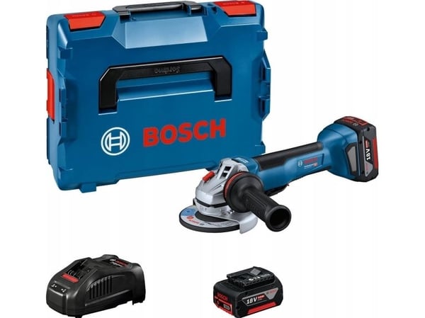 Bosch GWS 18V-10P PROFESSIONAL, 9000 RPM, 12,5 cm, Batteri, 1,9 kg, Børsteløs motor