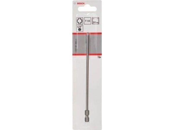 Bosch Torx-bit T 15 ekstra hard E 6,3 1 stk (2607001666)