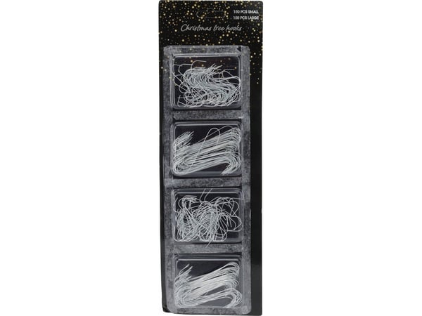 Home Styling Collection opphengskroker for julepynt, 300 stk.