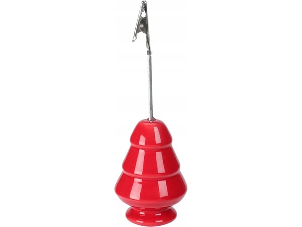 Julepynt Home Styling Collection Dekorativt juletre, seddelholder, 13 cm