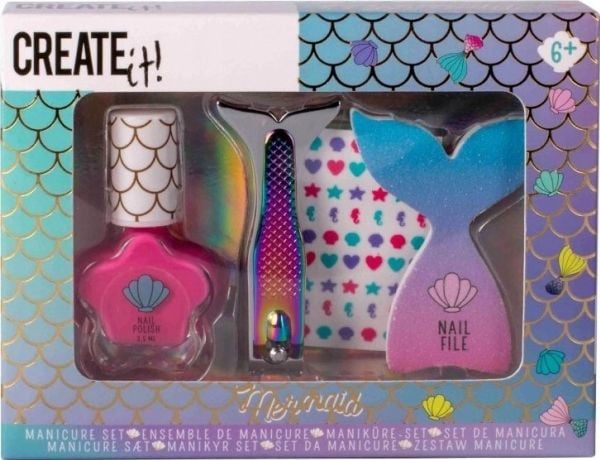 Canenco CREATE IT! Mermaid manikyrsett 84608 /6 |