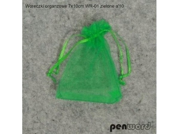 MFP papir organza-poser grønne 7x10 cm 10 stk