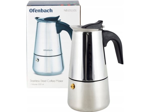 Kamille kaffekanna ESPRESSOKRUKA 101101 0,3 l rostfritt stål (INOX)
