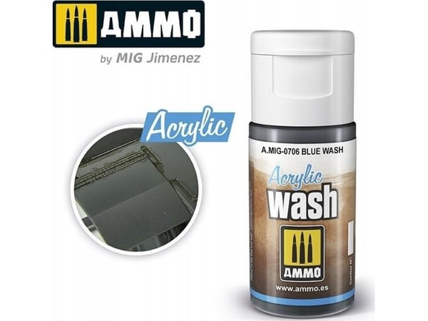 Vallejo Ammo: Akrylvask - Blåvask