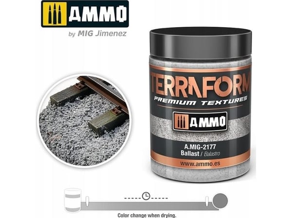 Vallejo Ammo: Terraform Premium Textures - Ballast