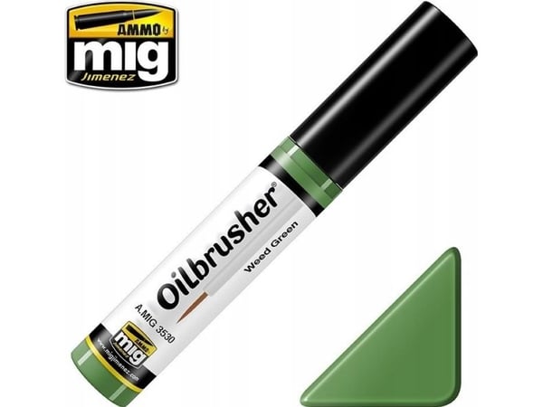 Vallejo Ammo: Oilbrusher - Weed Green (10 ml)