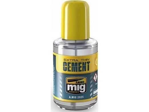 Vallejo Ammo Extra Thin Cement (polyester plastlim) 30 ml