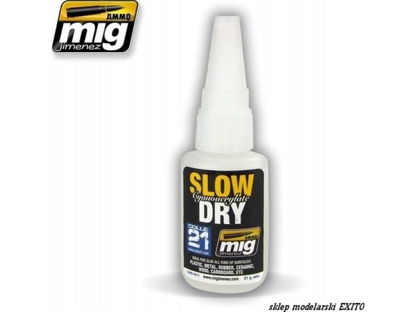 Vallejo Ammo: Slow Dry Cyanoacrylate (21 g)