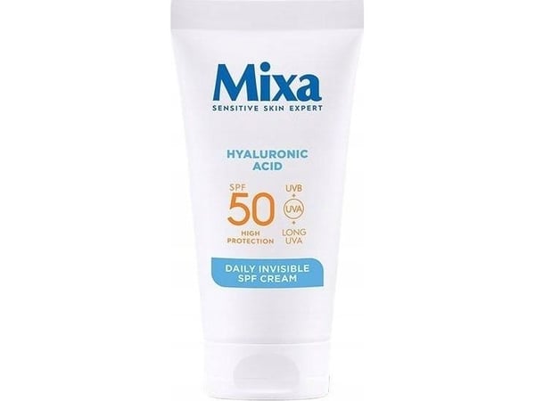 MIXA_Moisturizing Face Cream SPF50 mot tørrhet Hyaluronsyre 50ml