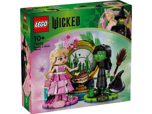 LEGO Wicked 75682 Figurer av Elphaba og Glinda