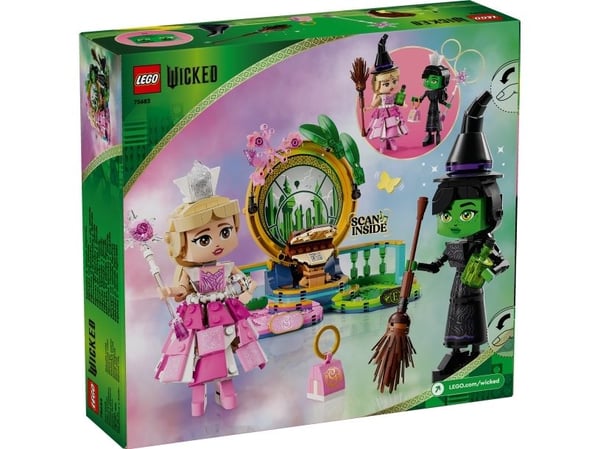 LEGO Wicked 75682 Figurer av Elphaba og Glinda