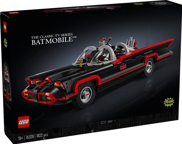 LEGO Super Heroes 76328 Batman™: Batmobilen fra den klassiske TV-serien
