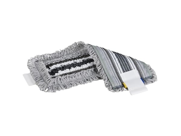 Mopp, Vileda UltraSpeed Pro Trio Max, grå, mikrofiber, 40 cm, for klips-på
