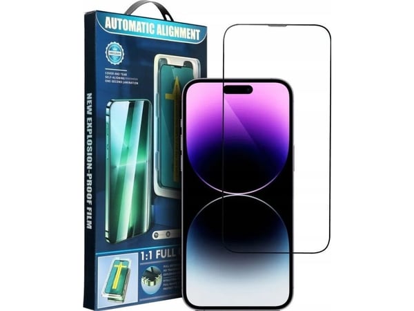 Partner Tele.com 5D helklistrat härdat glas - till iPhone Xs / 11 Pro svart + applicator Partner Tele.com 5D helklistrat härdat glas - till iPhone Xs / 11 Pro svart + applicator