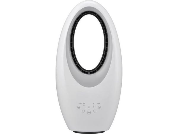 Guzzanti GZ1408, Bladløs husholdningsvifte, Hvit, Gulv, Bord, 60°, Berøring, 7,5 timer