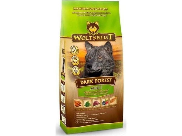 Wolfsblut Wolfsblut Dark Forest koiranruoka Hirvenliha 12.5kg