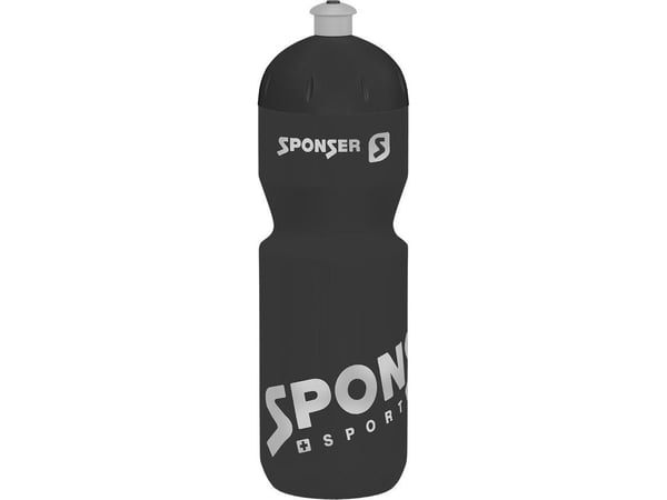 Sponser drikkeflaske SPONSER NET sort/sølv 750 ml (NY)