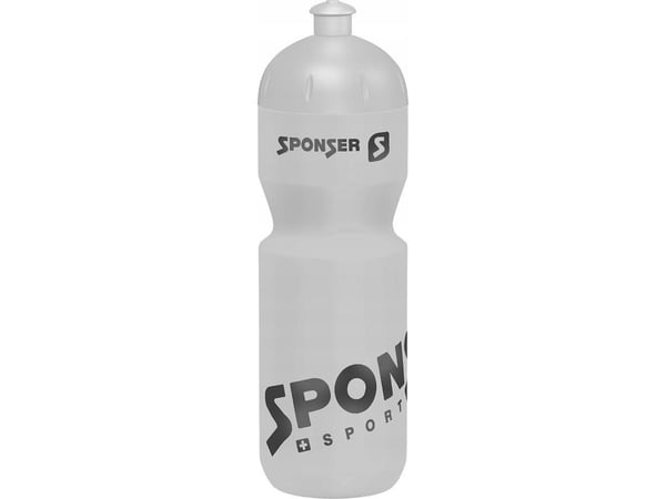Sponser drikkeflaske SPONSER NET sølv/svart 750 ml (NY)