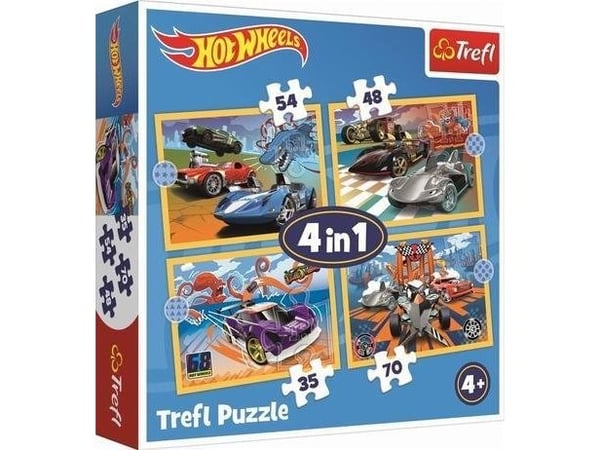 Trefl 34627, 70 styck, Tecknade serier, 4 År