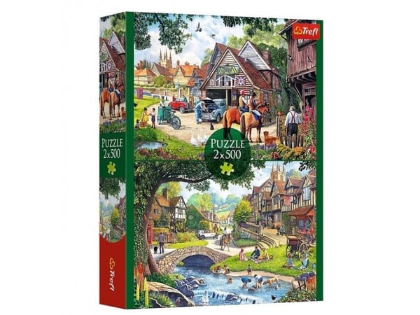 Trefl 37494, 500 styck, Stad