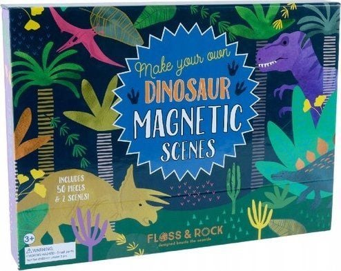 Magnetisk legetøysdinosaur
