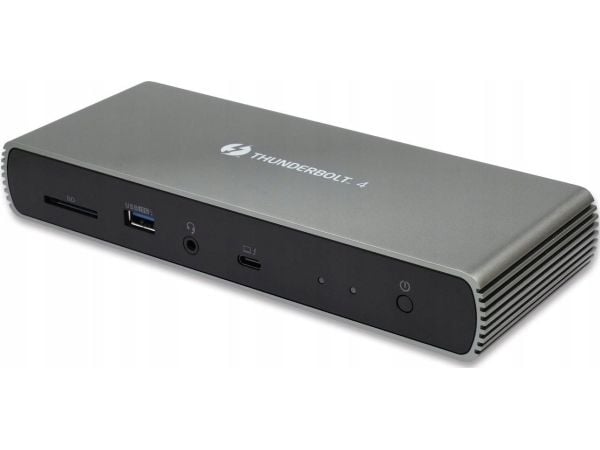 eSTUFF - Dokkingstasjon - USB-C / Thunderbolt 4 - HDMI, Thunderbolt - 1GbE - 135 watt