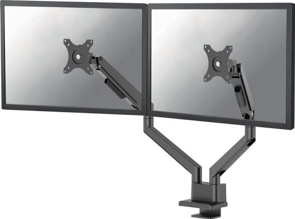 Neomounts Skrivebordsfeste for 2 skjermer 17" - 32" (DS70-250BL2)