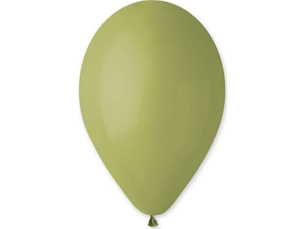 GoDan ilmapallot G90 pastelli 10" vihreä oliivi A100 G90/98 99812