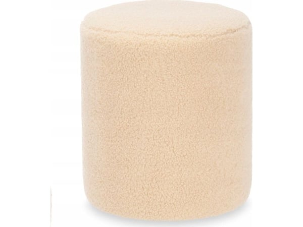 Gavedekor Rund lammepuff, Ø 32 cm