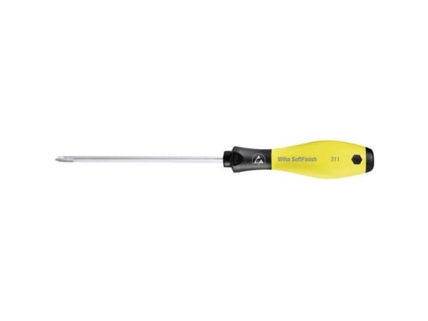 Wiha 311ESD, 16,4 cm, 31 g, Sort / gul