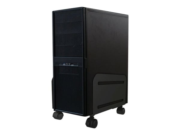 Neomounts CPU-M100BLACK, Keskusyksikköteline pyöräalustalla, Tower, 10 kg, Musta, Terästä, Kiina