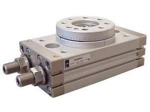 SMC Pneumatik vridbord modell MSQ Ø10 med inbyggd stötdämpare. M5 gänga