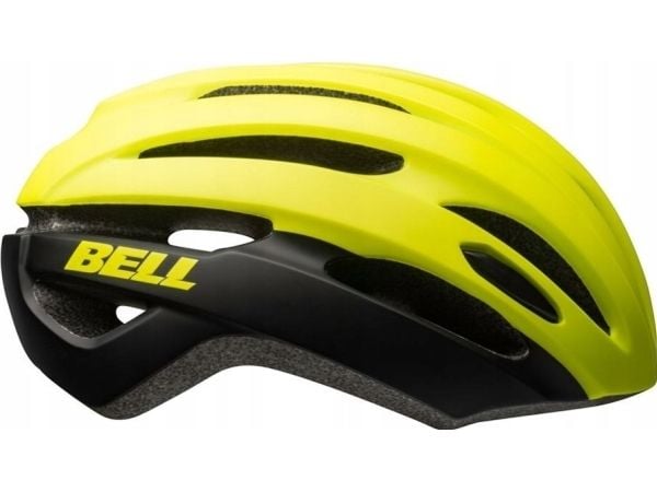 Bell sykkelhjelm gravel/road BELL AVENUE matt gloss hi-viz svart størrelse Uni M/L (53-60 cm)