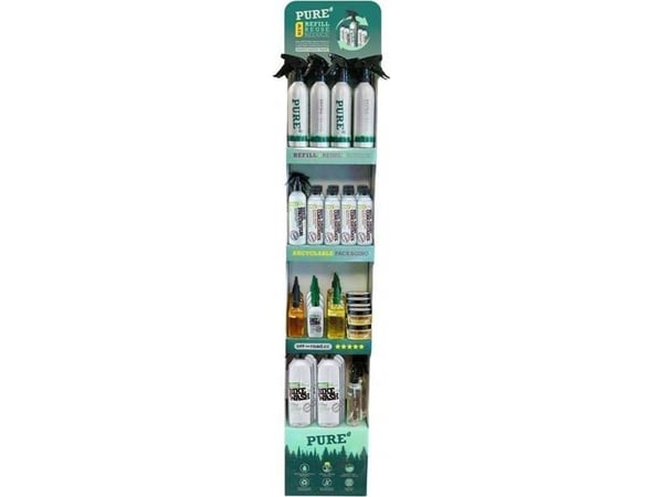 Weldtite butikksstativ WELDTITE PURE SHOP STAND STOCK, sett 70 stk. produkter WELDTITE PURE (DWZ) Weldtite butikksstativ WELDTITE PURE SHOP STAND STOCK, sett 70 stk. produkter WELDTITE PURE (DWZ)