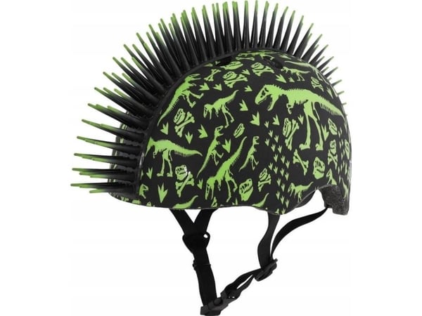 C-PREME juniorscykelhjälm T-REX BONEZ MOHAWK black storlek S CHILD FS 5+ (50-54 cm) (NY) C-PREME juniorscykelhjälm T-REX BONEZ MOHAWK black storlek S CHILD FS 5+ (50-54 cm) (NY)