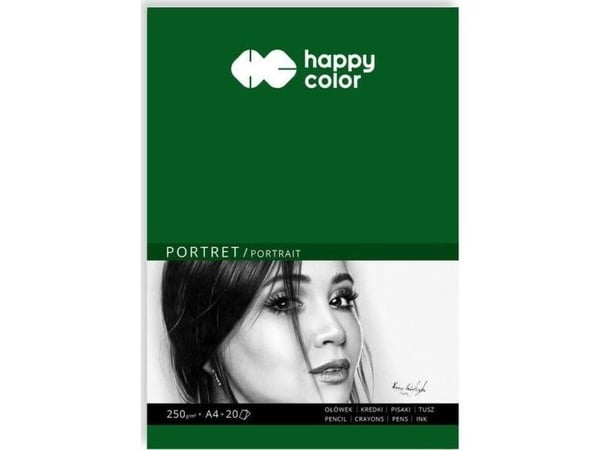 Skisseblokk A4/20K 250 g HAPPY COLOR