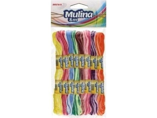 BREWIS Mulina multicolor 8 m 8 stk
