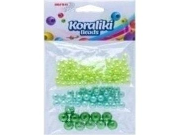 Brewis julepynt perler til snøring 3 farger 12g
