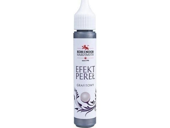 Koh-i-noor penn med perleeffekt grafittgrå 30 ml