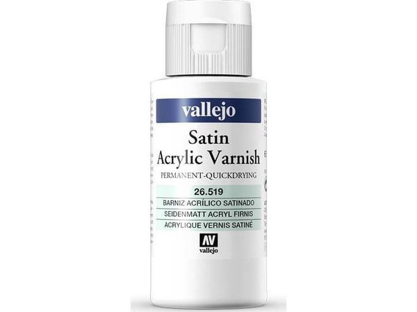 Vallejo 26.519, Gjennomsiktig, Satin, 60 ml, Plastflaske, 1 stykker