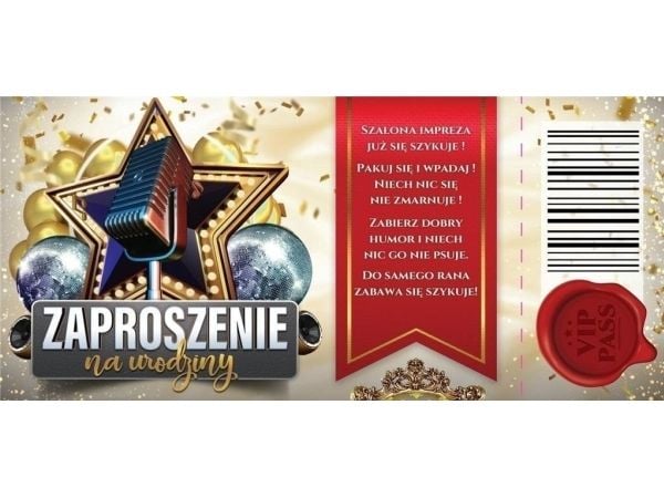 Yeku invitasjon bursdag (10 stk)
