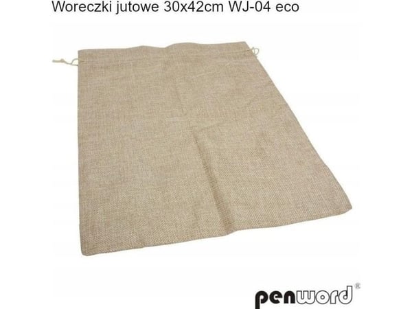 Polsirhurt jute-pose til brød 30x42 cm eco WJ-04