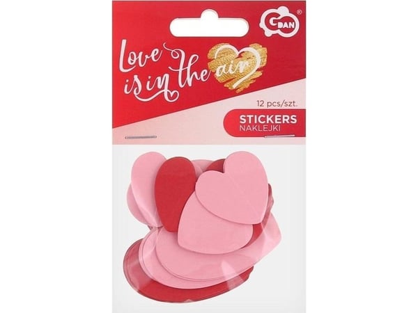 GoDan Selvklebende klistremerker Love is in the air... 12 stk